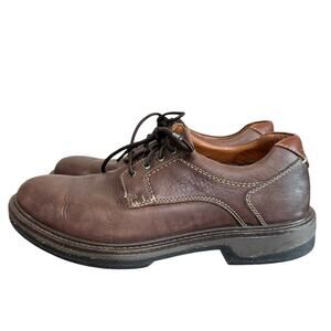 Johnston & Murphy XC4 Men’s Brown Sheepskin Leather Lace Up Oxford Shoe Size 8.5